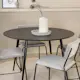 Matgrupp Venture Home Silvia med 4 Kungshamn Stolar Sammet