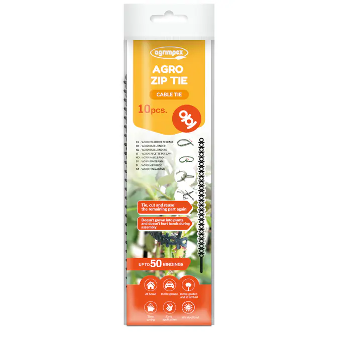 Buntband Jabo Agrimpex Svart 10-pack