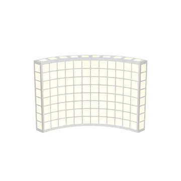 Vägg/taklampa Markslöjd Kino LED Vit