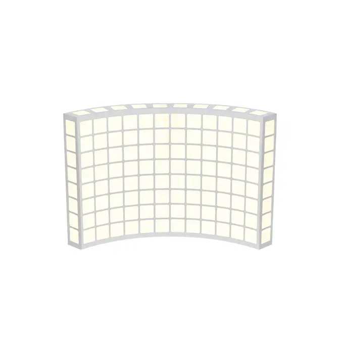 Vägg/taklampa Markslöjd Kino LED Vit