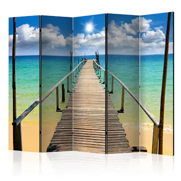 Rumsavdelare Skärmvägg Arkiio Beach Sun Bridge II 225x172 cm