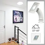 Ljustunnel Velux TLF för Slätt Tak Flexrör