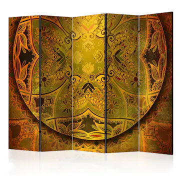 Rumsavdelare Skärmvägg Arkiio Mandala Golden Power II 225x172 cm