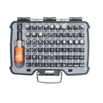 Bitsset Boxer 61-delar S2-stål