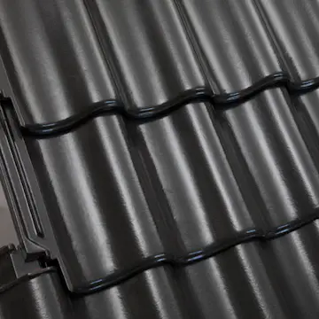 Tvåkupig Takpanna Benders Tvilling Ytbehandlad