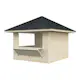 Kiosk Palmako Bianca 8,3 m2 Set 105