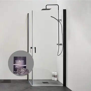 Duschpaket Hafa Duschhörn Igloo Pro med Kristallboll Clean & Shine