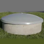 Brunnslock Brunnspecialisten Glasfiberarmerad plast 470 mm