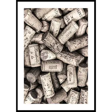 Poster Gallerix Wine Corks