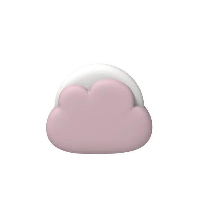LED-Lampa Kreafunk Cloudy Kids Trådlös