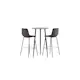 Matgrupp Venture Home Plaza Ø60 cm med 2 st Alexi stolar
