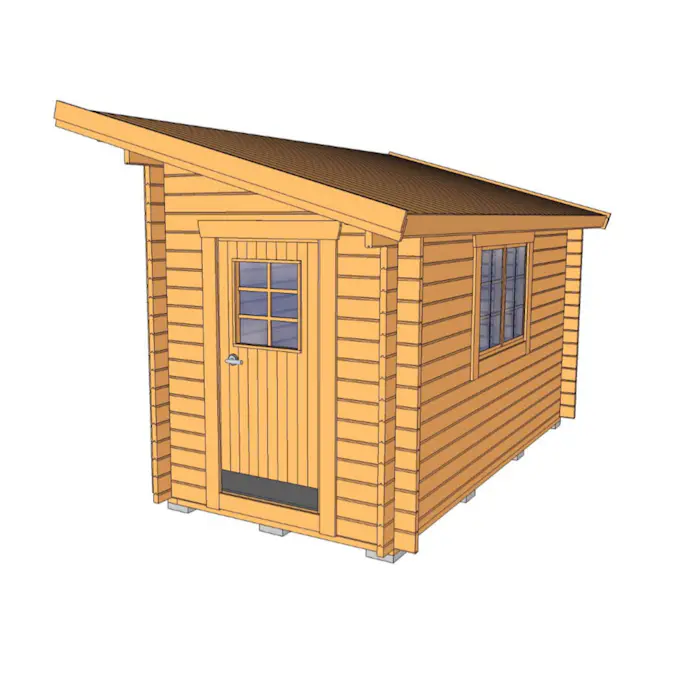 Friggebod Baseco Hällnäs förråd 8 m2