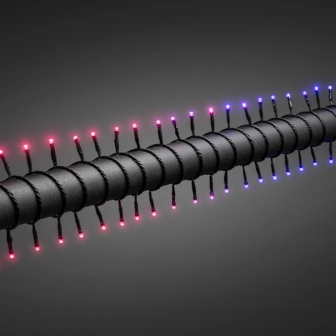 Ljusslinga Gnosjö Konstsmide 40 st Röd/Blå LED