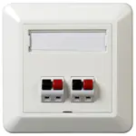 Högtalaruttag Elko RS 2xHögtalare