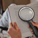 Förstoringsglas LogiLink Ø9cm med LED-belysning