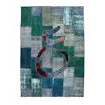 Persisk Patchworkmatta D-sign Handknuten 750762