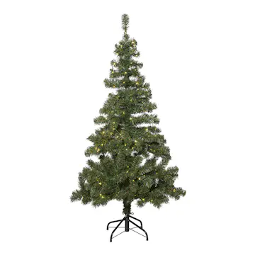 Plastgran Star Trading Ottawa med LED-belysning 150 cm