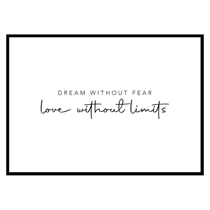 Poster Gallerix Dream And Love