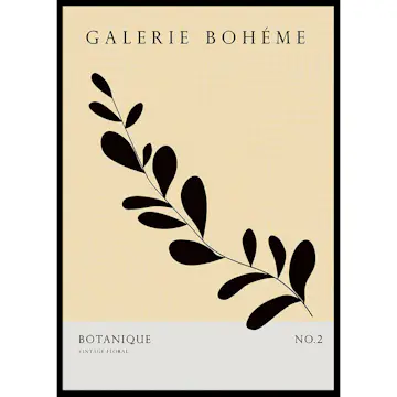 Poster Gallerix Galerie Boheme No2