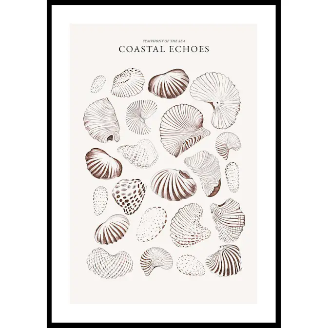 Poster Gallerix Coastal Echoes