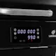 Elgrill Landmann 1192 Black 2023 med Gjutjärnsgaller med Inbyggd Termometer & Sidobord