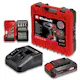 Slagborrmaskinskit Einhell TE-CD 18/2 Li-i med 1x2,5 Ah Batteri och 22 delars Bit- och Borrset