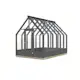 Växthus Palmako Emilia 8,7 m² (inv. 8,2 m²)