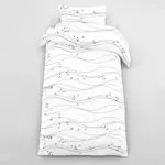 Påslakanset Arvidssons Textil Flyttfåglar Enkelsäng