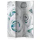 Rumsavdelare Skärmvägg Arkiio Satin Rose Turquoise 135x172 cm