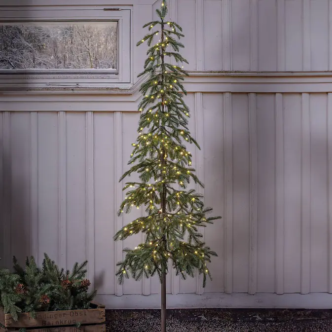 Julgran Star Trading Grantorp Plastgran 180 cm med LED 240 Ljus