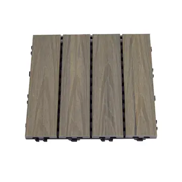 Terrassplatta Hortus Komposit 30X30 cm Drivved 4-Pack