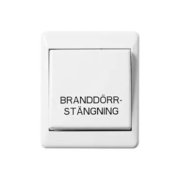 Branddörrstängning Elko RS Renvit