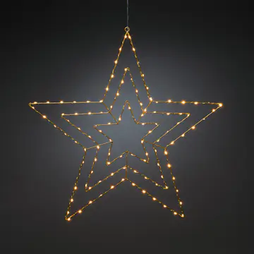 Adventsstjärna Gnosjö Konstsmide 112L LED Metall