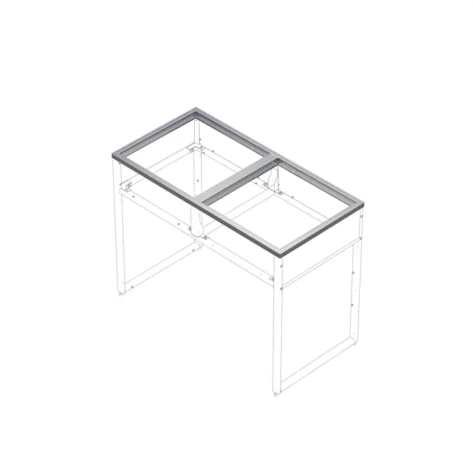 Ram Skotte Kitchen 2H Rostfri Till Utekök