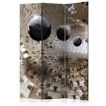 Rumsavdelare Skärmvägg Arkiio Golden Jigsaw 135x172 cm