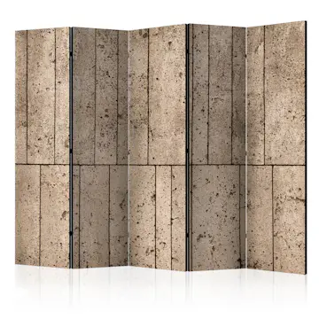 Rumsavdelare Skärmvägg Arkiio Beige Wall II 225x172 cm