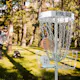 Frisbeegolfkorg Viking Discs Royal Basket Stålkorg Vit