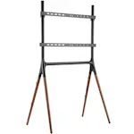 Golvstativ Till TV LogiLink 49-70 tum Svart/Valnöt