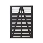 Skärmgrind PLUS Silence 100x140 cm Svart