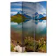 Rumsavdelare Skärmvägg Arkiio Lake With Mountain Reflection Switzerland 135x172 cm