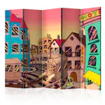 Rumsavdelare Skärmvägg Arkiio Morning in a City II 225x172 cm