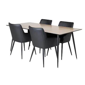 Matgrupp Venture Home Silvia med 4 Corina Stolar