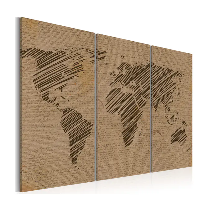 Tavla Arkiio Anteckningar Från World Triptych