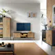 Möbelset Scandinavian Choice Klinkerville till Vardagsrum, TV-Bänk, Vitrinskåp & Sideboard