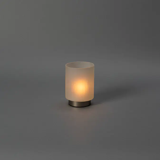 LED-ljuslykta Gnosjö Konstsmide No.3 10x11 cm USB-C