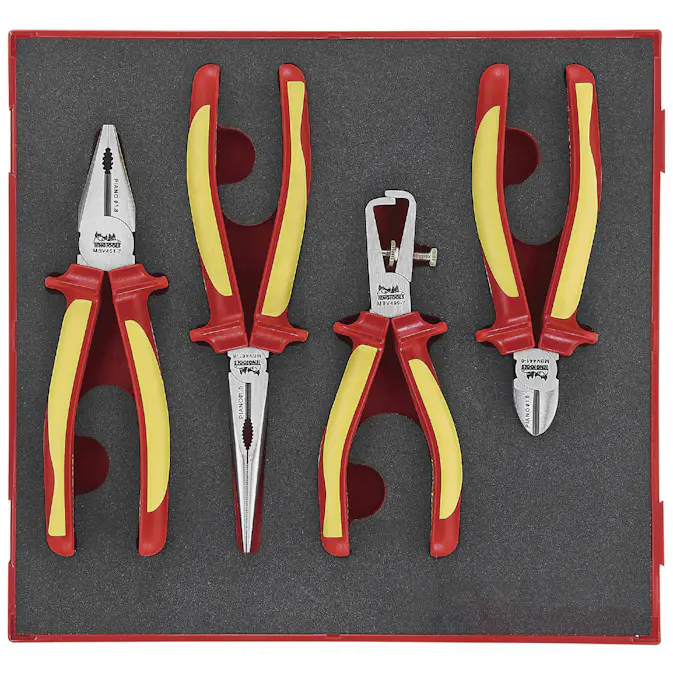 Tångsats 4 delar för 1000 volt Teng Tools TEDV440