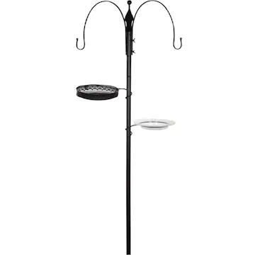 Fågelmatarstation Nelson Garden Svart