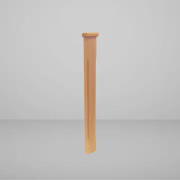 Halv Räckesstolpe Herrljunga Ledstångsfabrik Björklunden