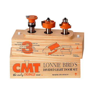 Frässet CMT Orange Tools Spröjs 3 delar 22,2 mm K8