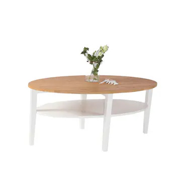 Soffbord Stenexpo Montana Ovalt Vardagsrumsbord i Ek 120cm